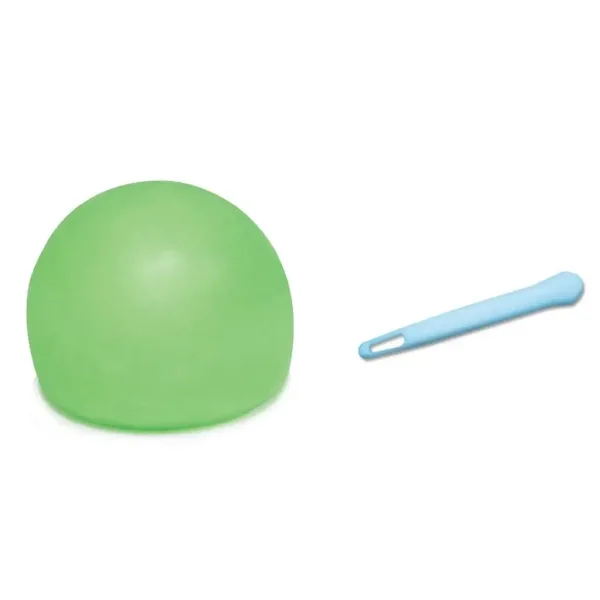 imagen de Tiny Glowzilla Wubble balón de burbujas de neón iluminado verde de 30 cm 3