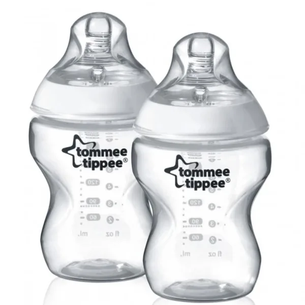 imagen de Tommee Tippee: Closer To Nature ANTI-COLIC biberón 260ml set de 2 piezas (0 meses+) 2
