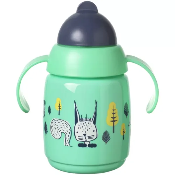imagen de Tommee Tippee: Superstar Verde Vaso de Aprendizaje con Pajita 300ml 2