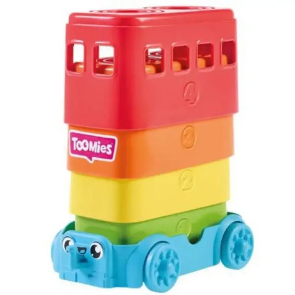 imagen de Tomy: Toomies - Huevitos Kukucska autobús de dos pisos set de juego 2