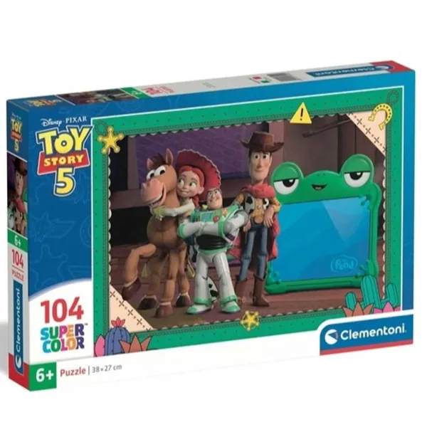 imagen de Toy Story 5 rompecabezas Supercolor de 104 piezas - Clementoni 1
