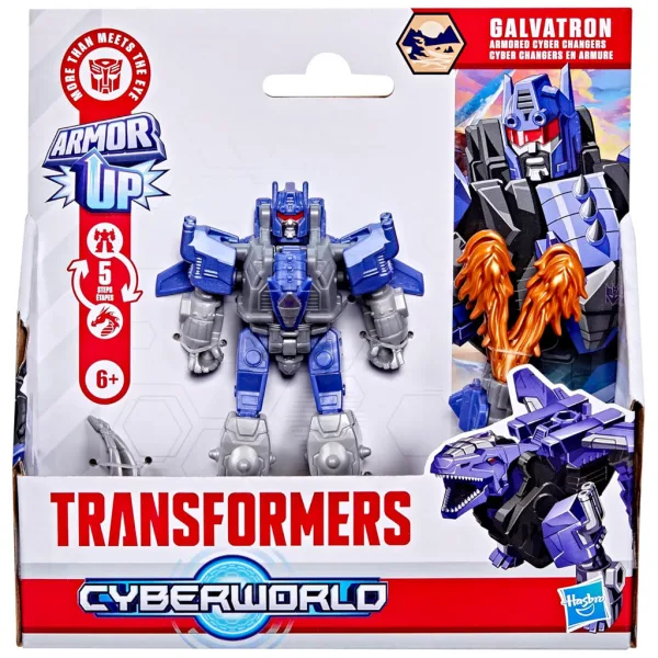 imagen de Transformers Cyberworld: Figura de robot transformable Galvatron - Hasbro 1