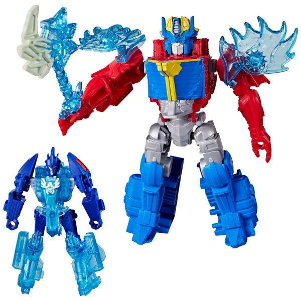 imagen de Transformers Cyberworld: Héroes de alta mar Ola de Energon Optimus Prime y Mirage, figuras de robot - Hasbro 2