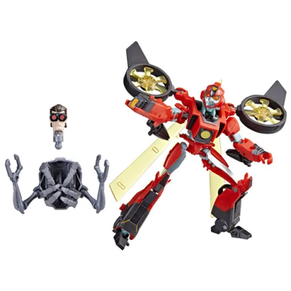 imagen de Transformers: EarthSpark Deluxe Terran Twitch figura de acción transformable - Hasbro 2