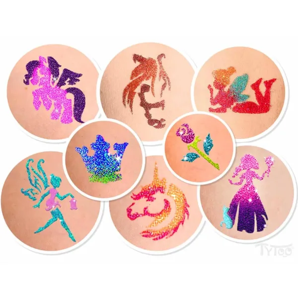 imagen de TyToo: SassyLue set de tatuajes de glitter 2
