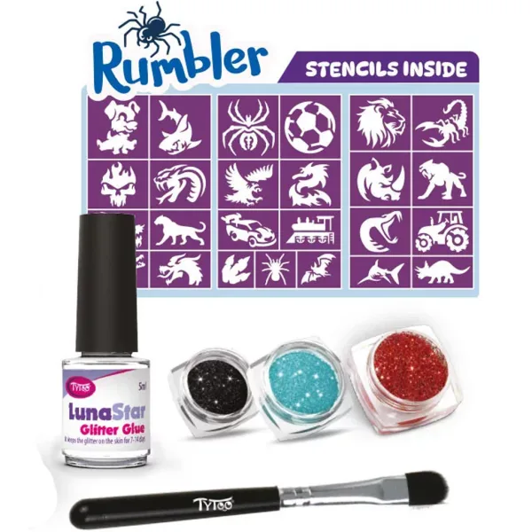 imagen de TyToo: Set de tatuajes de purpurina Rumbler 2