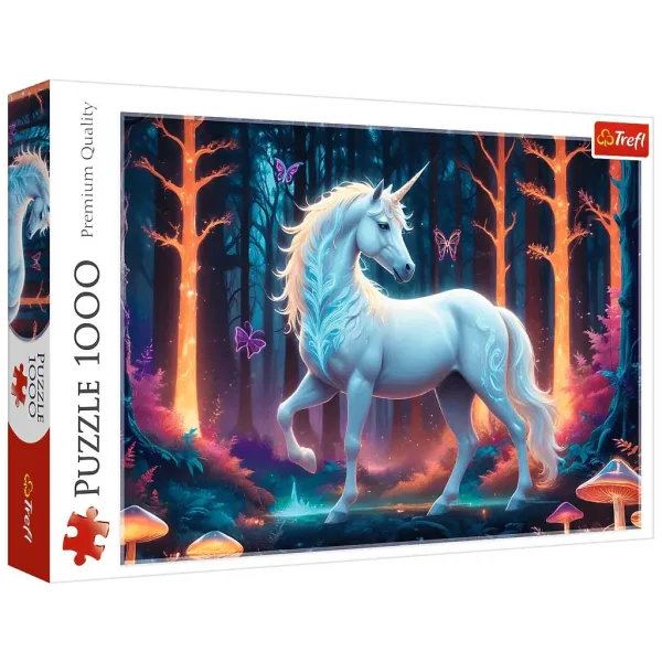 imagen de Unicornio místico puzzle de 1000 piezas - Trefl 1