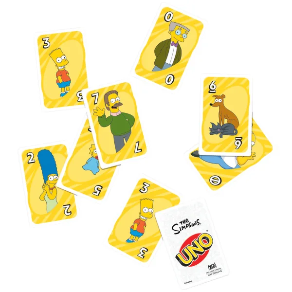 imagen de UNO Simpson juego de cartas - Mattel 3