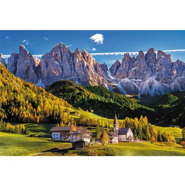 imagen de Val di Funes, Dolomitas - Puzzle de 1500 piezas - Trefl 2