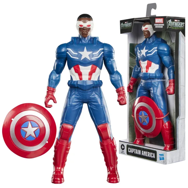 imagen de Vengadores Olympus: figura de acción del Capitán América de 24 cm - Hasbro 2