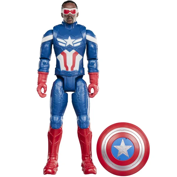 imagen de Vengadores Titan Hero: figura de acción del Capitán América de 29 cm - Hasbro 2