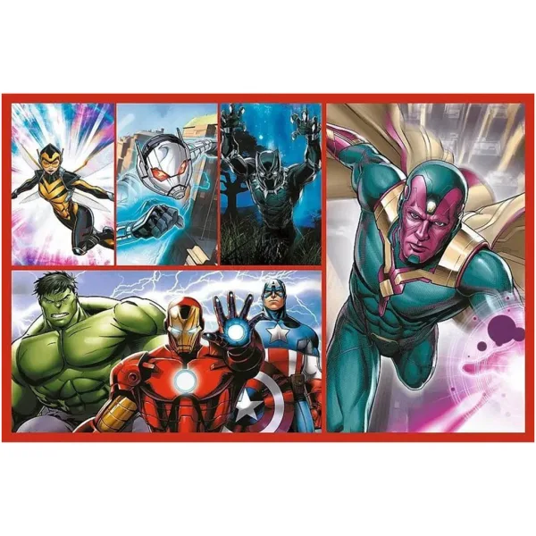 imagen de Vengadores - Vengadores - 2 x 70 piezas de rompecabezas - Trefl 3