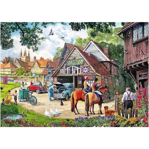 imagen de Vida idílica puzzle de 2x500 piezas - Trefl 2