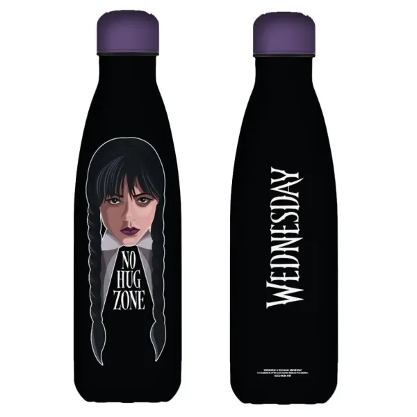imagen de Wednesday: No Hug termo de acero inoxidable 500ml 2