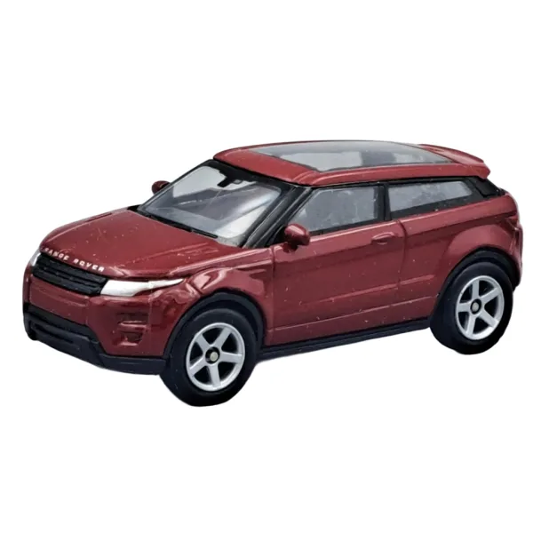imagen de Welly: Modelo de coche pequeño de metal Land Rover Evoque burdeos 1/64 2