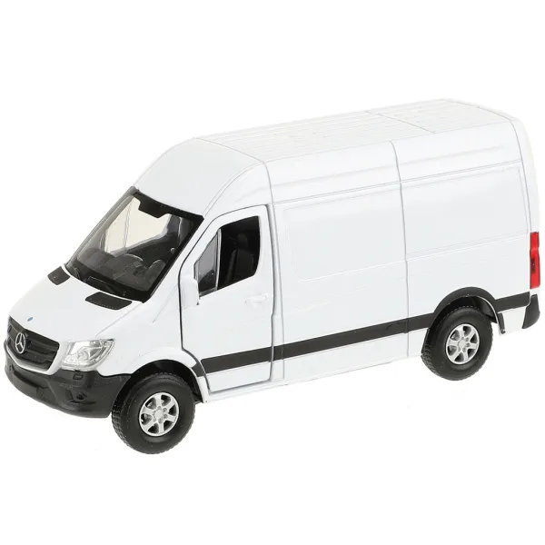 imagen de Welly: modelo de coche pequeño de metal Mercedes-Benz Sprinter en varias versiones de 11 cm 4