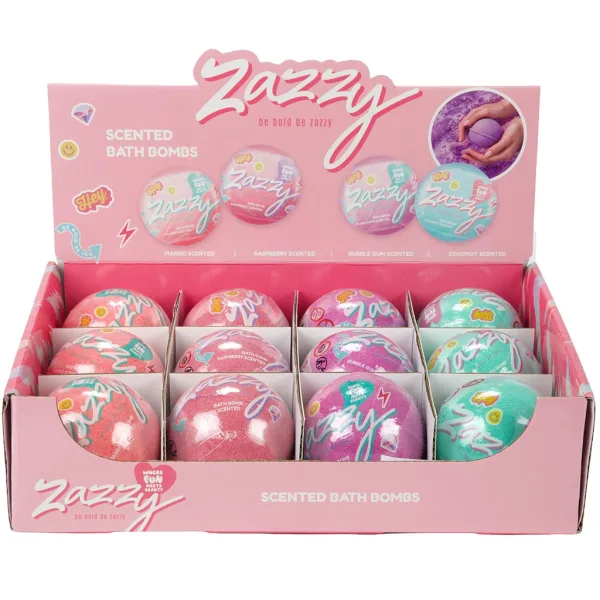 imagen de Zazzy: Bomba de baño aromática en varios olores y colores 1ud 1