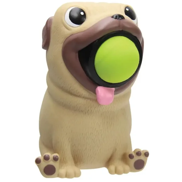 imagen de Zing: Popper Perro Mops con pelotas de lanzamiento 3