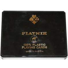 100% plástico rummy 2*55 cartas - Piatnik