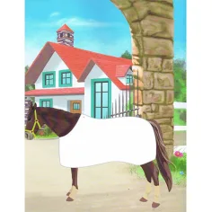 imagen de 1000 caballos pegatina 2. - Álbum de pegatinas de luz de luna 2