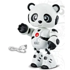 imagen de 11, el panda robot amigo con luz y sonido, con estructura de metal 2