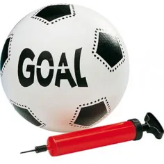imagen de 2en1 mini y mediano set de portería de fútbol con balón 2