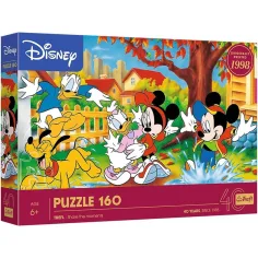 40 Años de Jubileo - Puzzle de 160 piezas de Mickey Mouse - Trefl