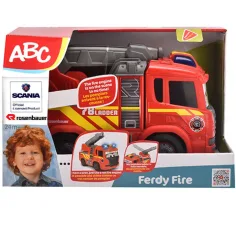 ABC Fredy Fire camión de bomberos con luz y sonido 25cm - Simba Toys