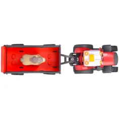 imagen de ABC Massey tractor de transporte de animales con caballo - Simba Toys 4