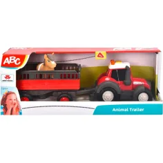 ABC Massey tractor de transporte de animales con caballo - Simba Toys