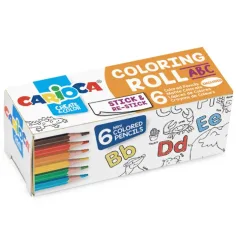 ABC mini colorear cilindro 6pcs mini lápiz de colores - Carioca