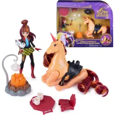 imagen de Academia de Unicornios: Conjunto de camping de Valentina y Cinder - Spin Master 2