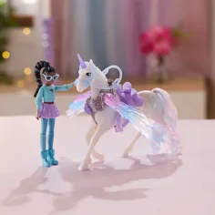 imagen de Academia de Unicornios: Alas mágicas - set de Layla y Glacier - Spin Master 2