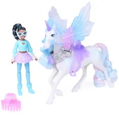 imagen de Academia Unicornio: Muñeca Layla y set de juego unicornio Glacier - Spin Master 2