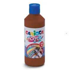 Acrílico 250ml pintura acrílica color marrón - Carioca