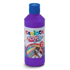 Acrílico 250ml pintura acrílica color púrpura - Carioca