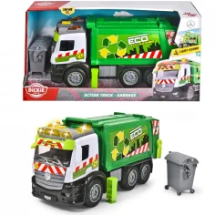 Action Truck Camión de Basura con Sonido y Luz - Dickie Toys