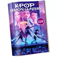 imagen de Álbum de colección de cazadores de demonios K-Pop con 2 x 5 pegatinas 1