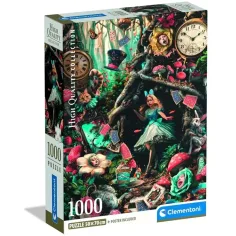 Alicia en el país de las maravillas HQC 1000 piezas puzzle - Clementoni