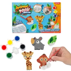 imagen de Animal Plaster: Set de yeso y pintura de animales y unicornios en varias versiones 1ud 2