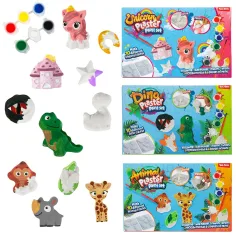 imagen de Animal Plaster: Set de yeso y pintura de animales y unicornios en varias versiones 1ud 1