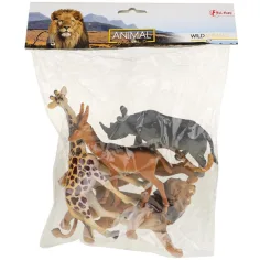 Animal World Fauna Salvaje Set de Figuras de 6 Piezas