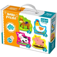 Animales de granja rompecabezas bebé - Trefl