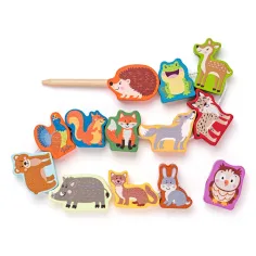 imagen de Animales del bosque para ensartar - Woodyland 1