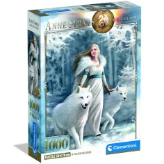Anne Stokes – Guardianes del Invierno puzzle de 1000 piezas - Clementoni