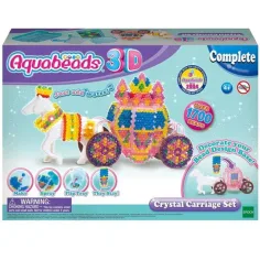 Aqua Beads 3D carroza brillante set creativo