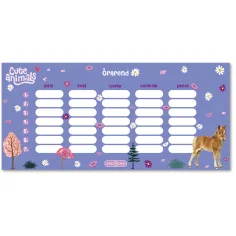 Ars Una: Animales adorables - Caballo horario de una cara, doble cara