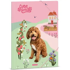 Ars Una: Animales adorables Carpeta de perro con goma A/4