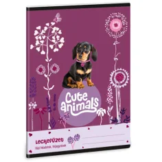 Ars Una: Animales adorables - Cuaderno de perrito de 38 hojas A/5