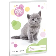 Ars Una: Animales adorables - Gato británico de pelo corto cuaderno de líneas de 2º grado 32 hojas A/5